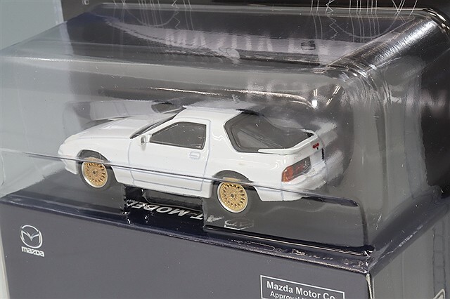 AT MODEL 1/64 マツダ RX7 FC3S アンフィニ ブリスター仕様 ホワイト