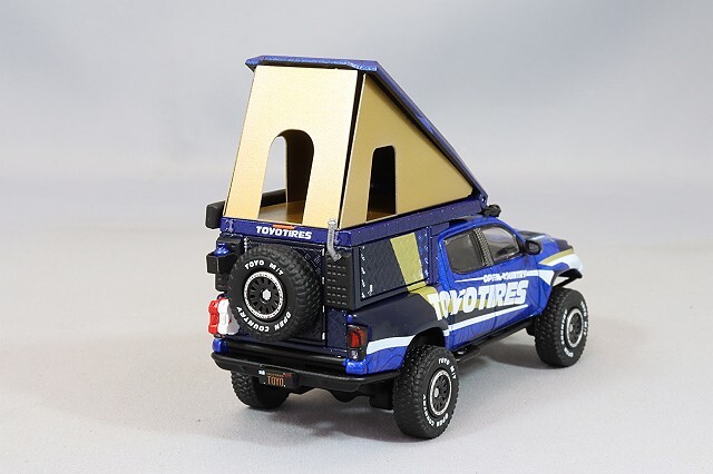 DiecastTalk特注】 GCD 1/64 トヨタ タコマ キャンピングカー