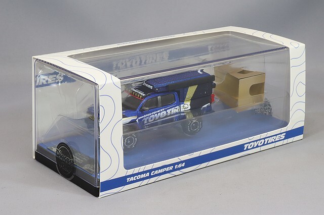 DiecastTalk特注】 GCD 1/64 トヨタ タコマ キャンピングカー