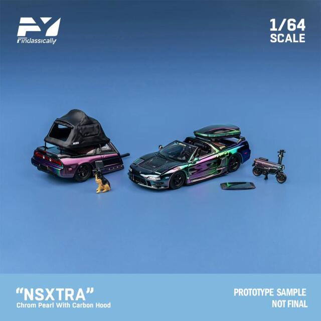 Finclassically 1/64 ホンダ NSX TRA カラフルクロム デラックスVer.