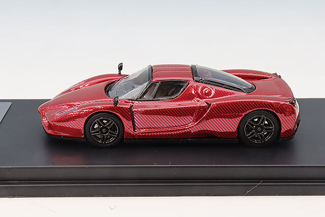 Finclassically 1/64 フェラーリ エンツォ クロームカーボンレッド
