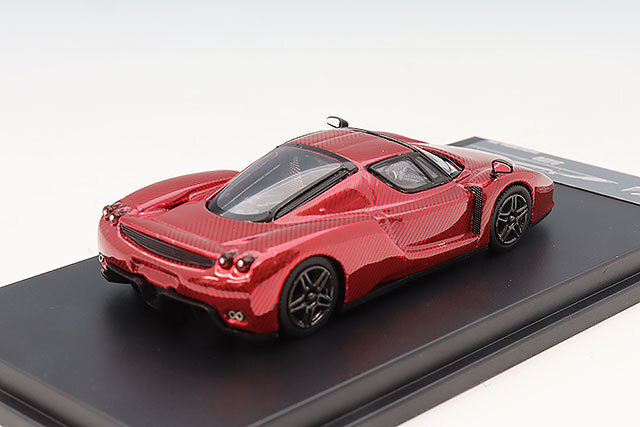 Finclassically 1/64 フェラーリ エンツォ クロームカーボンレッド