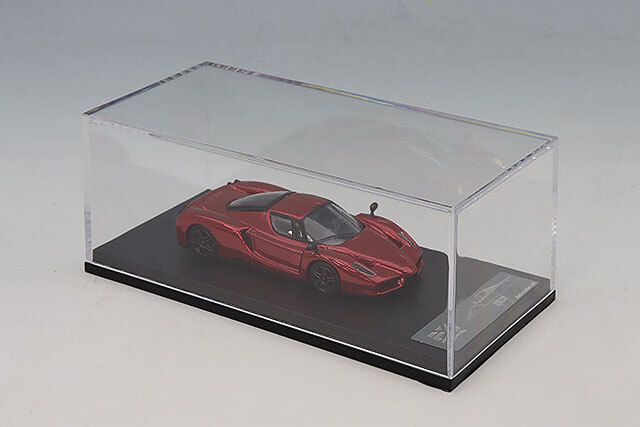 Finclassically 1/64 フェラーリ エンツォ クロームカーボンレッド