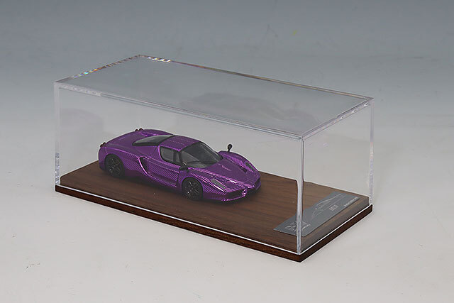 Finclassically 1/64 フェラーリ エンツォ クロームカーボンパープル