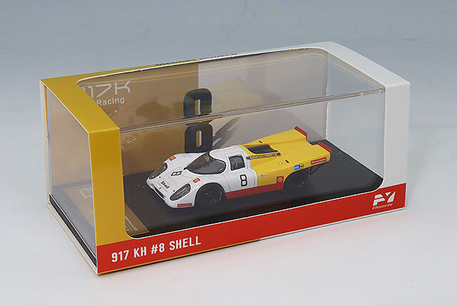 Finclassically 1/64 ポルシェ 917K イエロー/ホワイト #8