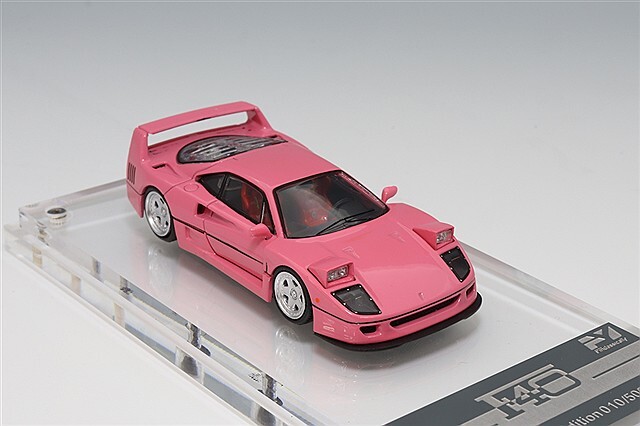 1/64 DMH フェラーリ　F40 GTE ピンク 1/64 DMH Ferrari F40 GTE Street - YouTube