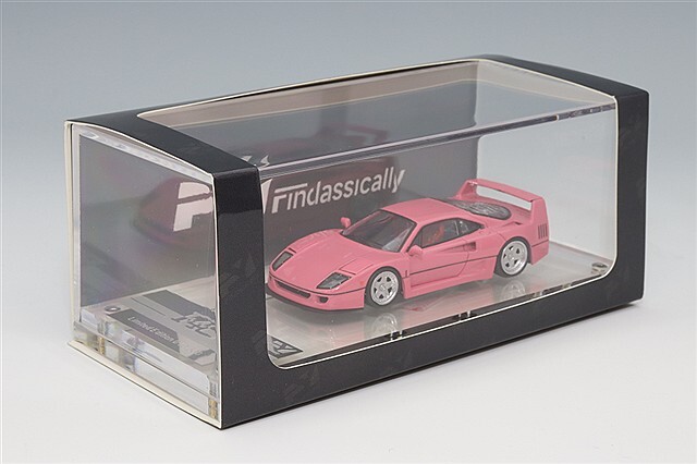 F40 GTE 1995 ピンク　1/64 ミニカー F40 GTE 1995 ピンク 1/64 ミニカー