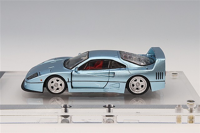 フェラーリ F40 ライトブルー 1/64 Finclassically 1/64 フェラーリ F40 アイスブルー