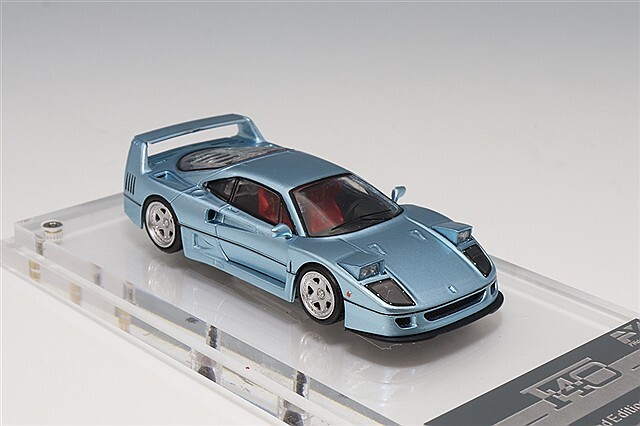 Finclassically 1/64 フェラーリ F40 アイスブルー
