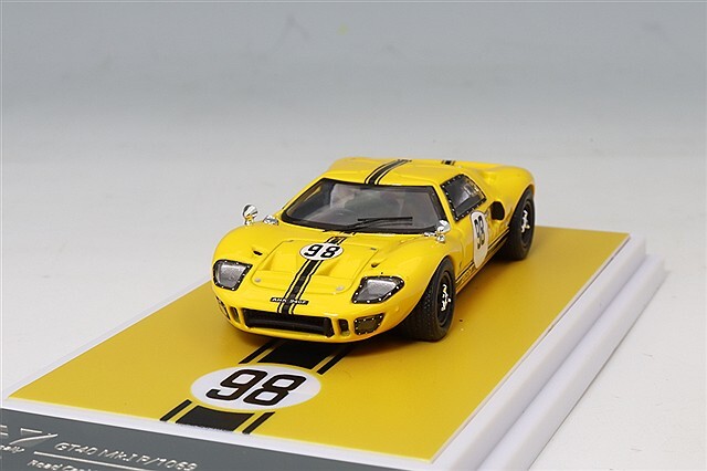 Finclassically 1/64 フォード GT40 Mk.I P1069 #98 イエロー