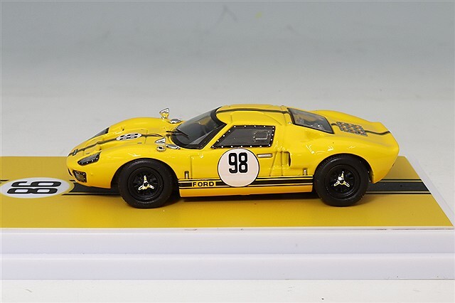 Finclassically 1/64 フォード GT40 Mk.I P1069 #98 イエロー