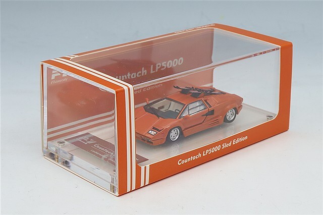 Finclassically 1/64 ランボルギーニ カウンタック LP5000 オレンジ