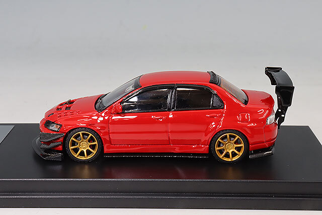 Finclassically 1/64 三菱 ランサー エボリューション IX 改 レッド