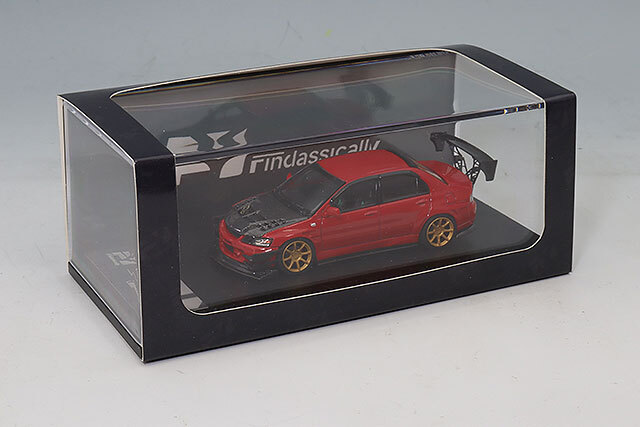 Finclassically 1/64 三菱 ランサー エボリューション IX 改 レッド