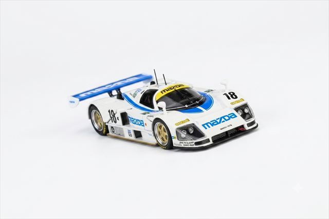 ☆予約品☆ MOTORHELIX 1/64 マツダ 787B 1991 ルマン24H 6位 #18 D