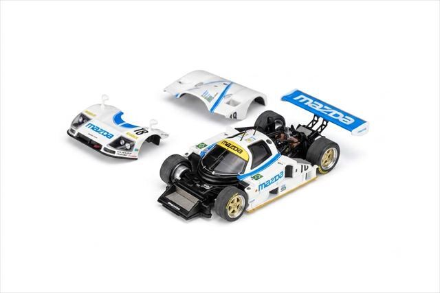 ☆予約品☆ MOTORHELIX 1/64 マツダ 787B 1991 ルマン24H 6位 #18 D