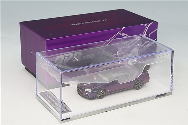 海外並行品 MOTORHELIX 1/64 日産 スカイライン GT-R (R34