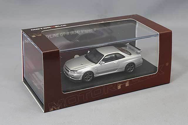 MOTORHELIX 1/64 日産 スカイライン GT-R (R34) V Spec II