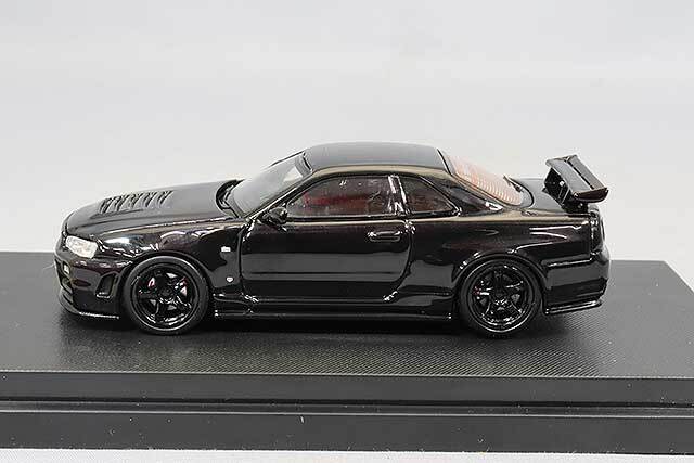MOTORHELIX 1/64 日産 スカイライン GT-R R34 Z-TUNE ブラックパール MOTORHELIX 1/64 日産 スカイライン GT-R R34 Z-TUNE ブラックパール