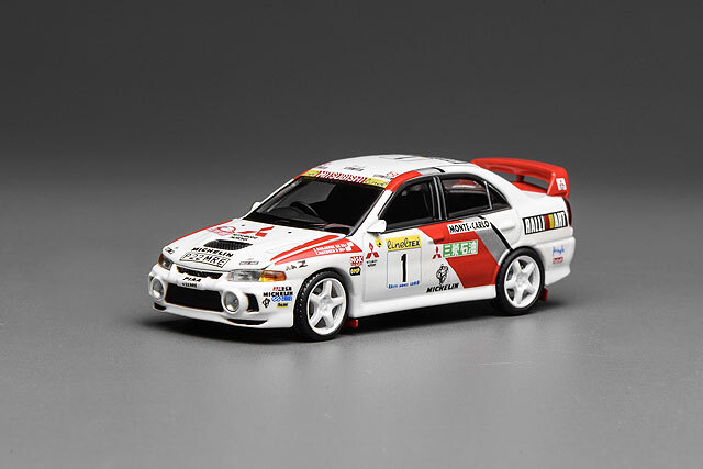☆予約品☆ MOTORHELIX 1/64 三菱 ランサー エボリューション IV