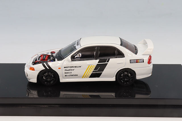 MOTORHELIX 1/64 三菱 ランサー エボリューション IV GSR Customized
