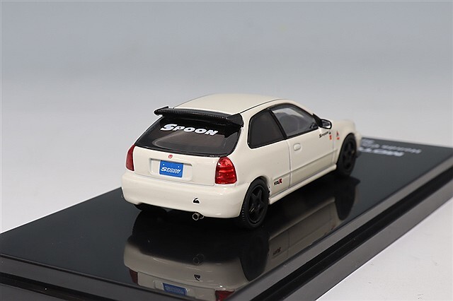 MOTORHELIX 1/64 ホンダ シビック タイプR (EK9) Spoon チャンピオン