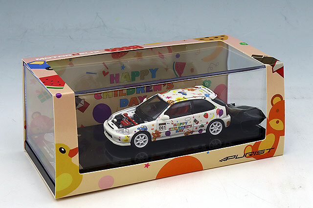 MOTORHELIX 1/64 ホンダ シビック TYPE R (EK9) Children's Day