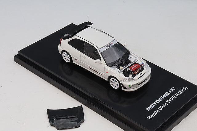 MOTORHELIX 1/64 ホンダ シビック タイプ R (EK9) J's Racing Livery
