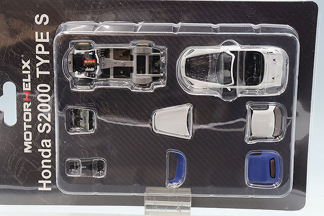 MOTORHELIX 1/64 ホンダ S2000 TYPE S プラチナムホワイトパール