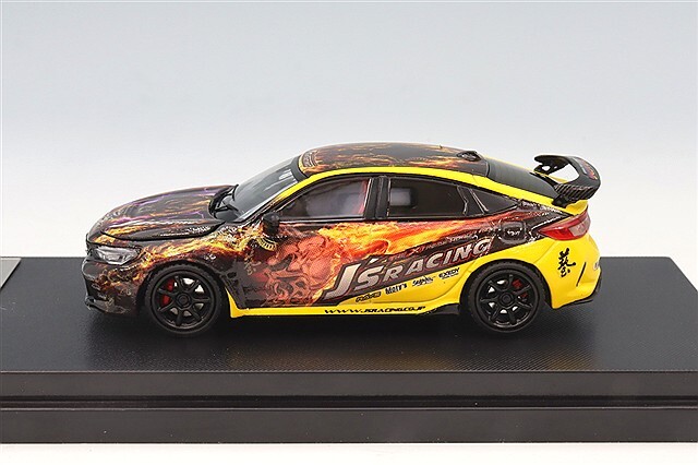 1/64 トレーラー ホンダ CIVIC Monster HONDA モンスター Amazon | MOTORHELIX 1/64 ホンダ シビック Type R (FL5