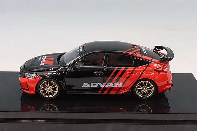 MOTORHELIX 1/64 ホンダ シビック タイプR (FL5) アドバン リバリー