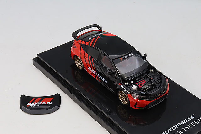 MOTORHELIX 1/64 ホンダ シビック タイプR (FL5) アドバン リバリー