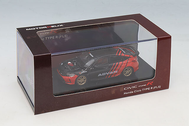 MOTORHELIX 1/64 ホンダ シビック タイプR (FL5) アドバン リバリー