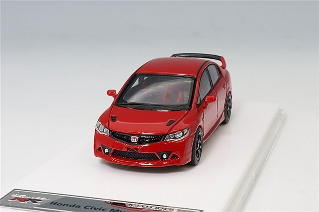 ワンモデル　1/64 ホンダ　シビック　FD2 無限　RED ホンダ Civic (FD2) 無限 RR レッド (ミニカー) - ホビーサーチ