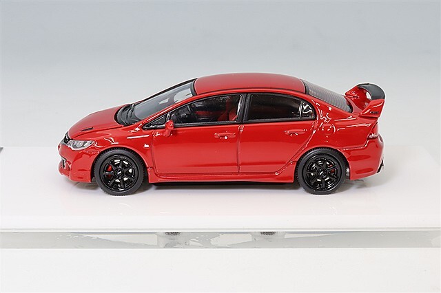 1/43 エブロ ホンダ シビック 無限 RR レッド 【管10】 ミニカーショップグローバル - 1/43 エブロ ホンダ シビック
