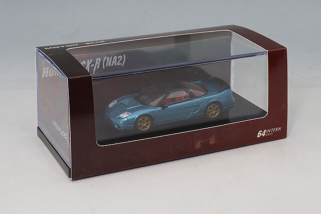 MOTORHELIX 1/64 ホンダ NSX-R (NA2) アイスブルー