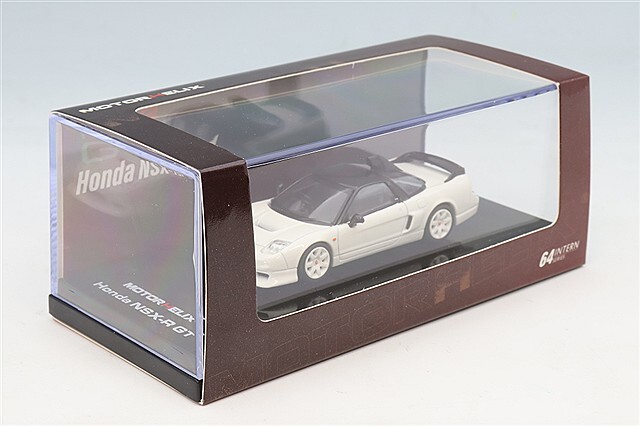 MOTORHELIX 1/64 ホンダ NSX-R GT チャンピオンホワイト