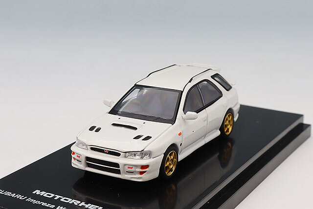MOTORHELIX 1/64 スバル インプレッサ ワゴン WRX STi Ver. VI ラリー