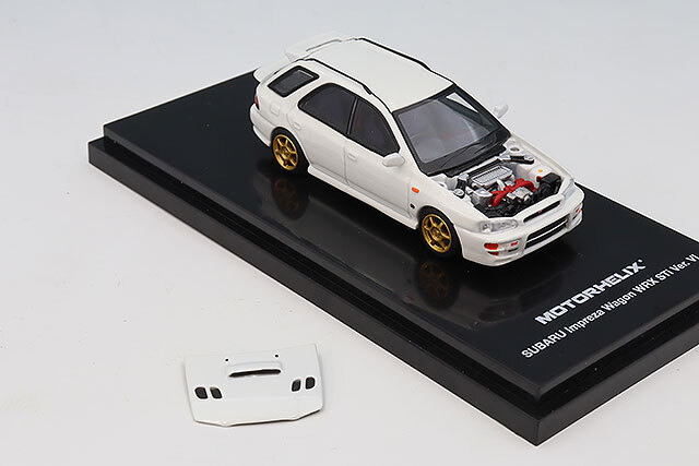 MOTORHELIX 1/64 スバル インプレッサ ワゴン WRX STi Ver. VI ラリー