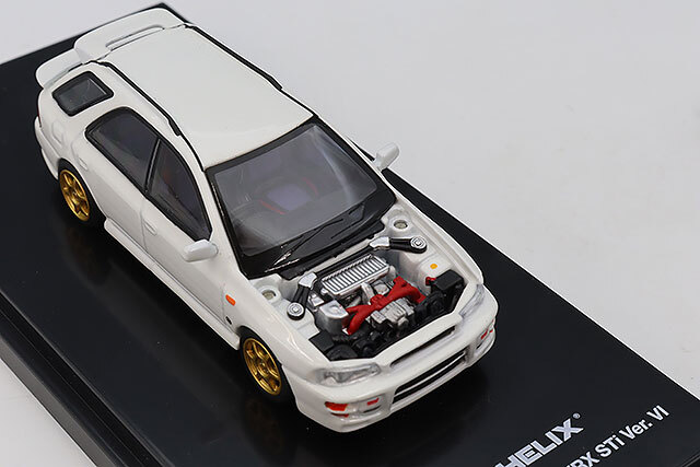 MOTORHELIX 1/64 スバル インプレッサ ワゴン WRX STi Ver. VI ラリー