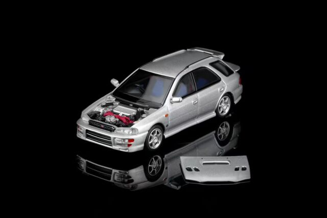 WRX ワゴン インプレッサ スバル 1/64 MOTORHELIX インプレッサワゴン プリウス 1/18 STi ラリー VI Ver. ミニカー