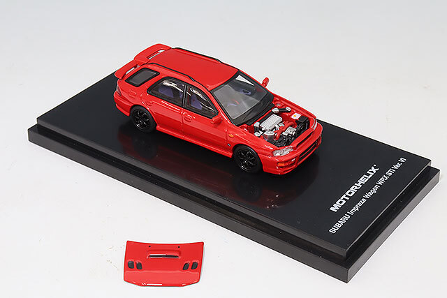 MOTORHELIX 1/64 スバル インプレッサ ワゴンWRX STi Ver. VI カスタム