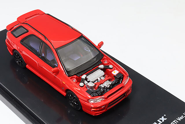 MOTORHELIX 1/64 スバル インプレッサ ワゴンWRX STi Ver. VI カスタム
