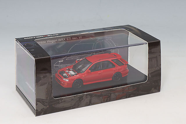 MOTORHELIX 1/64 スバル インプレッサ ワゴンWRX STi Ver. VI カスタム