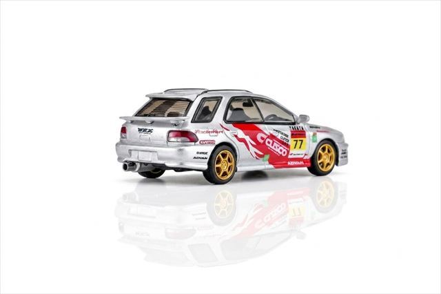☆予約品☆ MOTORHELIX 1/64 スバル インプレッサ ワゴン WRX STi ver
