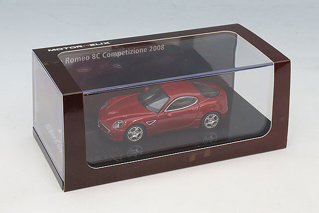 MOTORHELIX 1/64 アルファロメオ 8C コンペティツィオーネ 2008 ロッソ