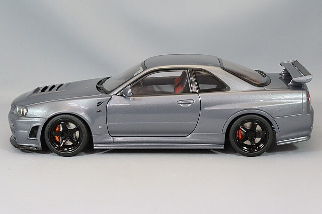 MOTORHELIX 1/18 日産 スカイライン GT-R R34 ニスモ CRS VER. ガン  