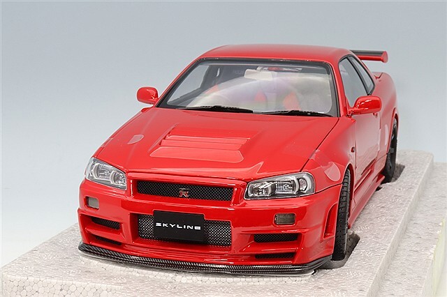 MOTORHELIX 1/18 日産 スカイライン GT-R (R34) カスタマイズVer
