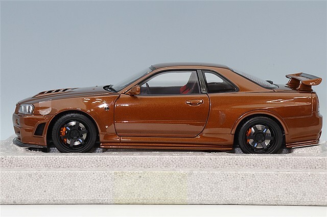 MOTORHELIX 1/18 日産 スカイライン GT-R (R34) カスタマイズVer