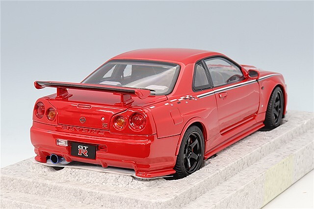MOTORHELIX 1/18 日産 スカイライン GT-R (R34) カスタムVer